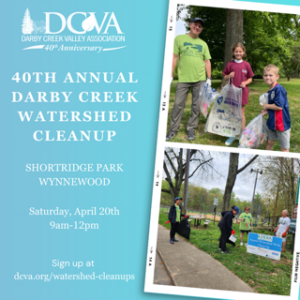 flyer for shortridge park clean up event